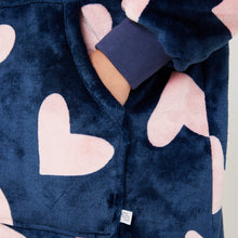 Load image into Gallery viewer, Snuggz Original - Heart Hooded Blanket for Kids
