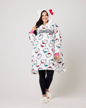 Load image into Gallery viewer, Snuggz Original Kids Hello Kitty Hooded Blanket
