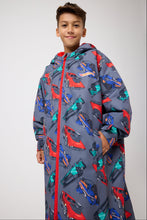 Load image into Gallery viewer, Snuggz Lite Boys Hot Wheels Changing Robe

