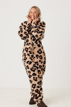 Load image into Gallery viewer, Snuggz Leopard Print Onesie
