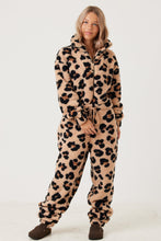 Load image into Gallery viewer, Snuggz Leopard Print Onesie
