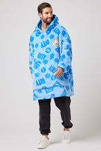 Load image into Gallery viewer, Snuggz Original Kids Manchester City Hooded Blanket
