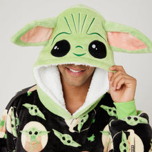 Load image into Gallery viewer, Mandalorian Star Wars Adult Snuggz Lite Hooded Blanket
