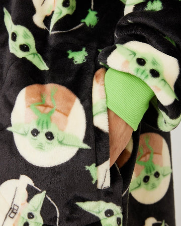 Star Wars Hooded Blanket Child Yoda Star Wars Snuggie Snuggz Kids