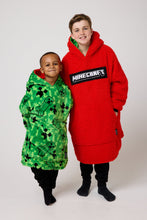 Load image into Gallery viewer, Snuggz Original Kids Minecraft Reversible Hooded Blanket
