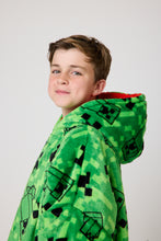 Load image into Gallery viewer, Snuggz Original Kids Minecraft Reversible Hooded Blanket
