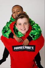 Load image into Gallery viewer, Snuggz Original Kids Minecraft Reversible Hooded Blanket
