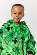 Load image into Gallery viewer, Snuggz Original Kids Minecraft Reversible Hooded Blanket
