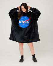 Load image into Gallery viewer, NASA Space Snuggz Original Adult Hooded Blanket
