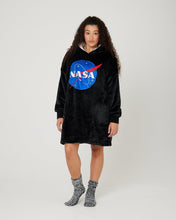 Load image into Gallery viewer, NASA Space Snuggz Original Adult Hooded Blanket
