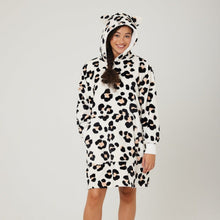 Load image into Gallery viewer, Snuggz Lite - Natural Animal Hooded Blanket for Kids
