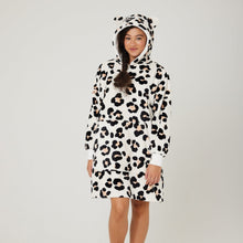 Load image into Gallery viewer, Snuggz Lite - Natural Animal Adult Hooded Blanket
