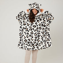 Load image into Gallery viewer, Snuggz Lite - Natural Animal Hooded Blanket for Kids
