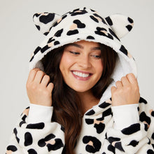 Load image into Gallery viewer, Snuggz Lite - Natural Animal Adult Hooded Blanket
