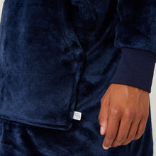 Load image into Gallery viewer, Snuggz Original - Navy Adult Hooded Blanket
