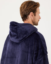 Load image into Gallery viewer, Snuggz Original - Navy Adult Hooded Blanket
