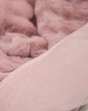 Load image into Gallery viewer, Snuggz Pink Faux Fur Blanket
