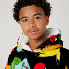 Load image into Gallery viewer, Pokemon Snuggz Original Hooded Blanket for Kids
