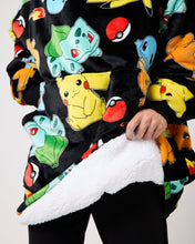 Load image into Gallery viewer, Snuggz Original Pokemon Kids Hooded Blanket
