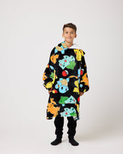 Load image into Gallery viewer, Snuggz Adult Original Pokemon Hooded Blanket
