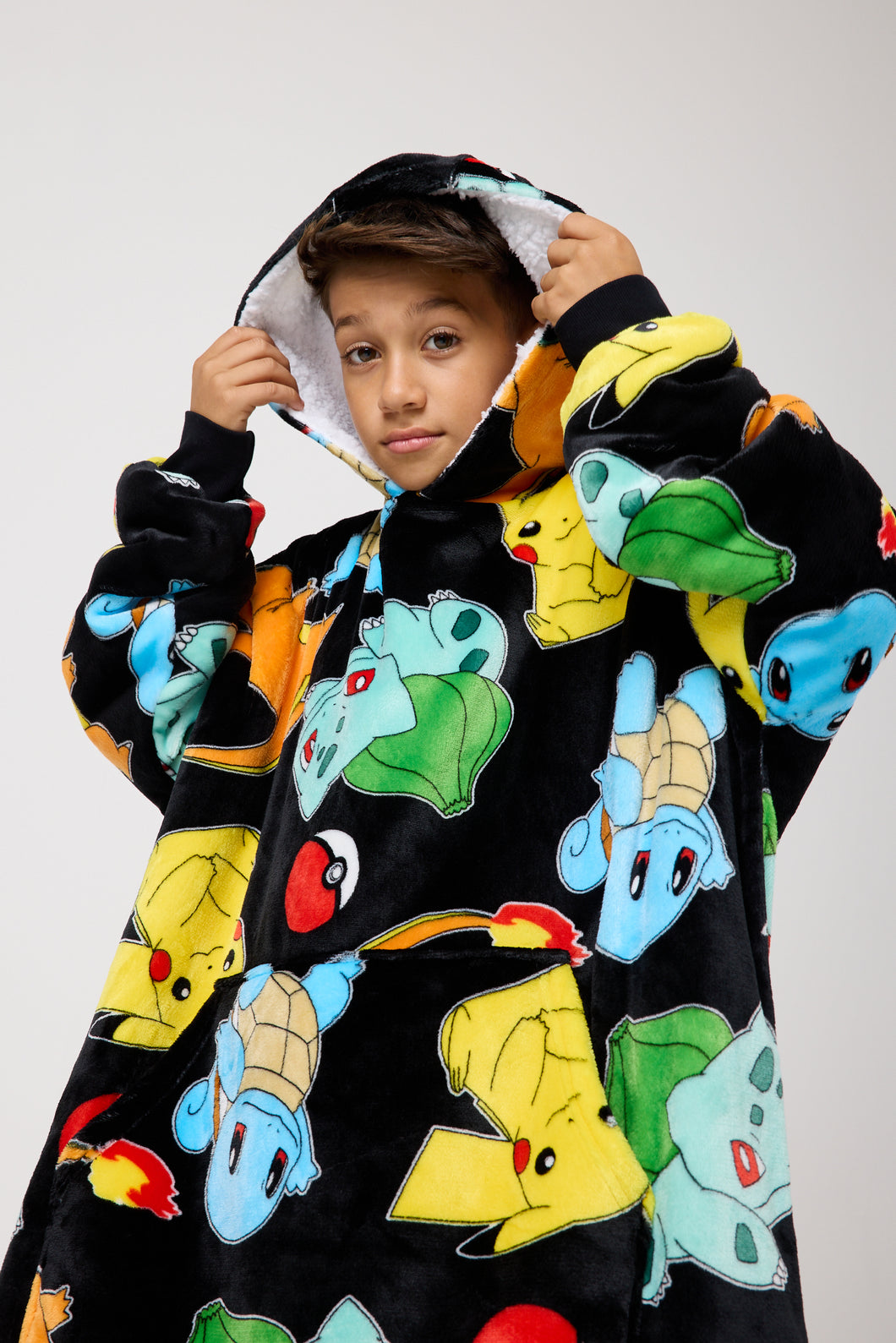 Snuggz Original Pokemon Kids Hooded Blanket