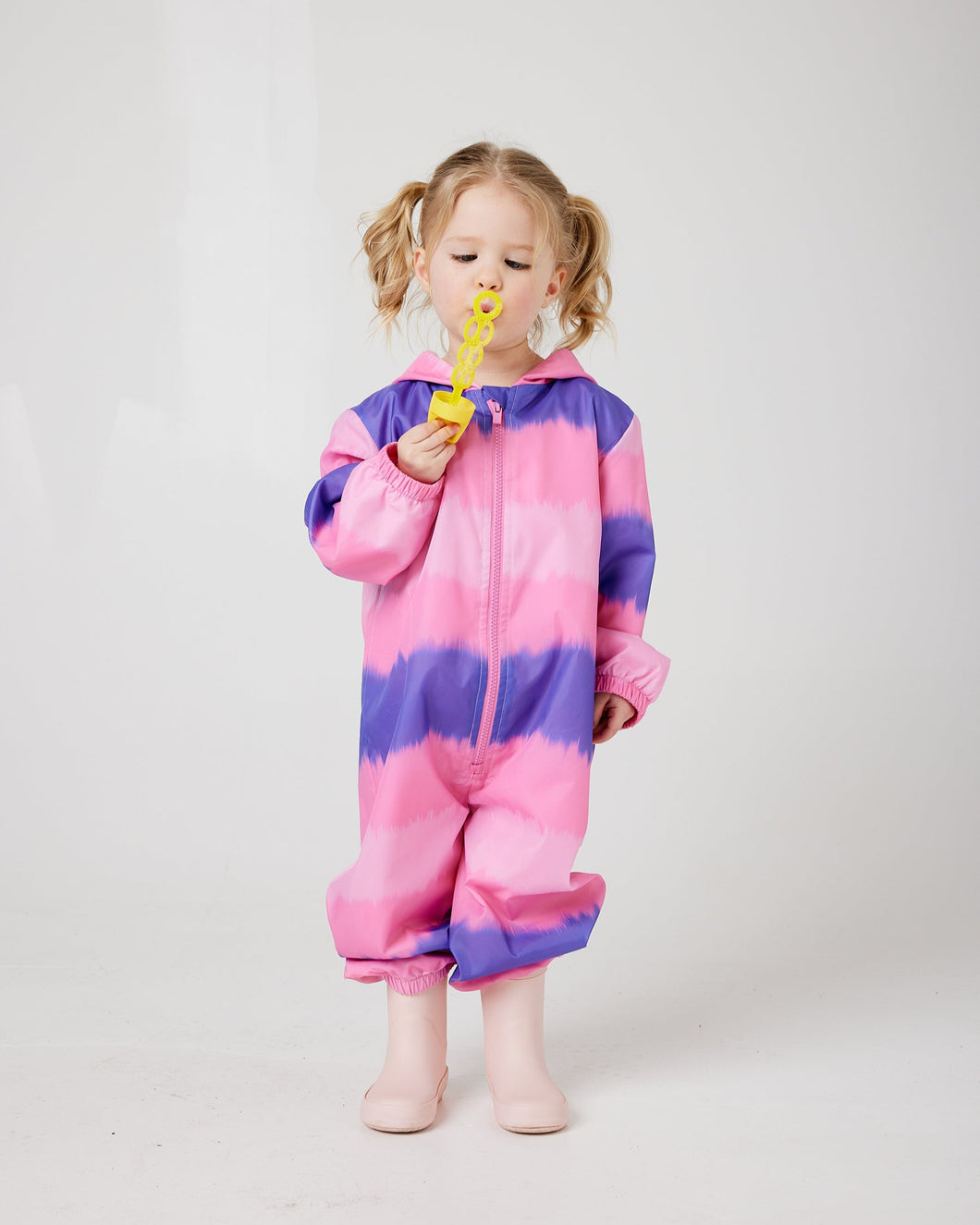 Snuggz Rainbow Puddlesuit for Kids