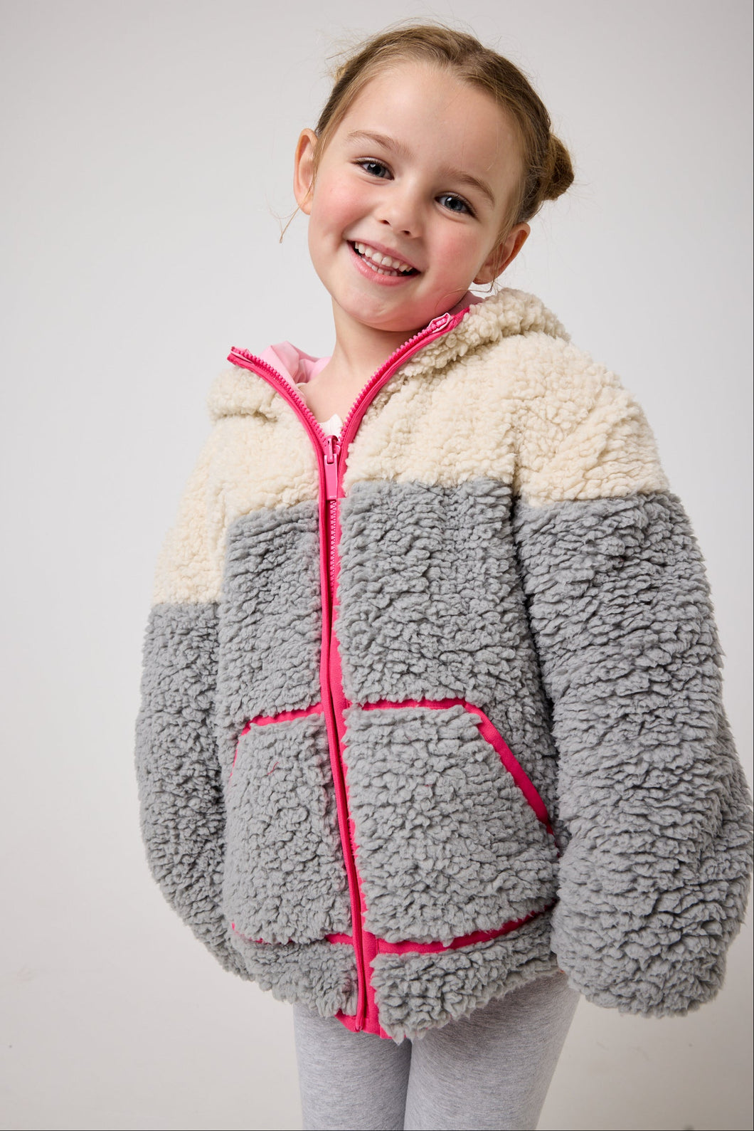 Snuggz Reversible Borg Zip-Through Jacket