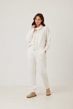 Load image into Gallery viewer, Snuggz Cream Ribbed Loungewear Set
