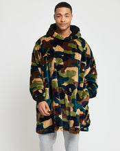 Load image into Gallery viewer, Snuggz Original - Camo Hooded Blanket for Kids
