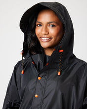 Load image into Gallery viewer, Snuggz Adult Black Plain Rain Poncho
