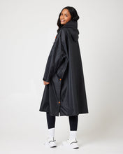 Load image into Gallery viewer, Snuggz Adult Black Plain Rain Poncho
