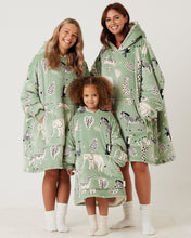 Load image into Gallery viewer, Snuggz Women Original - Safari Animal Adult Hooded Blanket
