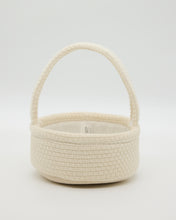 Load image into Gallery viewer, Snuggz Knitted Cream Storage Basket - Small
