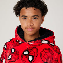 Load image into Gallery viewer, Spiderman Snuggz Lite Hooded Blanket for Kids
