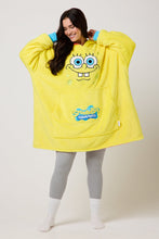Load image into Gallery viewer, Snuggz Kids SpongeBob Reversible Hoodie Blanket
