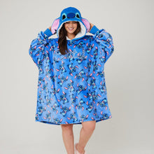 Load image into Gallery viewer, Disney Stitch Snuggz Lite Adult Hooded Blanket
