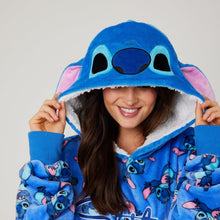 Load image into Gallery viewer, Disney Stitch Snuggz Lite Adult Hooded Blanket
