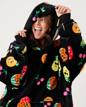 Load image into Gallery viewer, Snuggz Original - Strawberry Fruit Hooded Blanket for Kids

