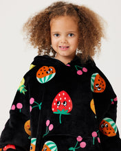 Load image into Gallery viewer, Snuggz Original - Strawberry Fruit Hooded Blanket for Kids
