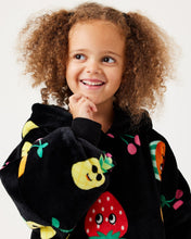 Load image into Gallery viewer, Snuggz Original - Strawberry Fruit Hooded Blanket for Kids
