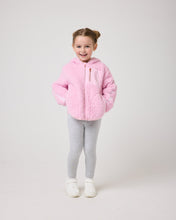 Load image into Gallery viewer, Snuggz Girls Pink Borg Zip-Through Jacket
