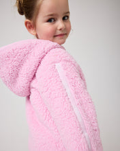 Load image into Gallery viewer, Snuggz Girls Pink Borg Zip-Through Jacket

