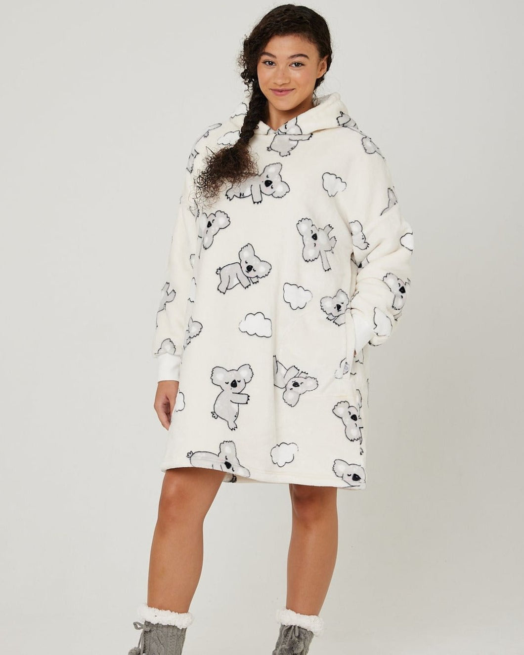Snuggz Original - Koala Hooded Blanket for Kids