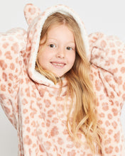 Load image into Gallery viewer, Snuggz Original - Pink Animal Hooded Blanket for Kids
