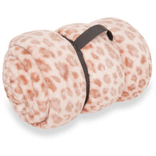 Load image into Gallery viewer, Snuggz Pink Animal Throw
