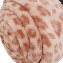 Load image into Gallery viewer, Snuggz Pink Animal Throw

