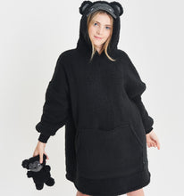 Load image into Gallery viewer, Snuggz Lite - Monkey Pocket Pal Hooded Blanket for Kids
