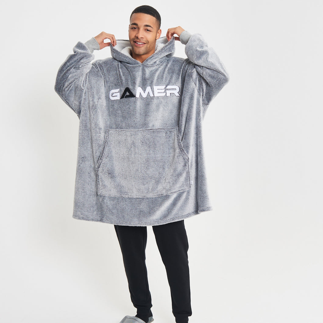 Snuggz Lite - Gamer Adult Hooded Blanket