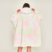 Load image into Gallery viewer, Snuggz Lite Tie Dye Adult Hooded Blanket
