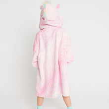 Load image into Gallery viewer, Snuggz Original - Unicorn Hooded Blanket for Kids

